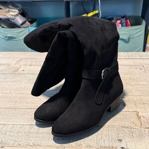 Style & Co. Black Heeled Boots